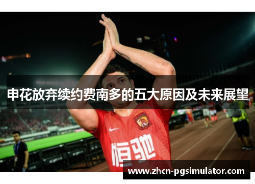 申花放弃续约费南多的五大原因及未来展望