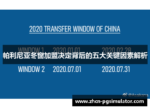 帕利尼亚冬窗加盟决定背后的五大关键因素解析