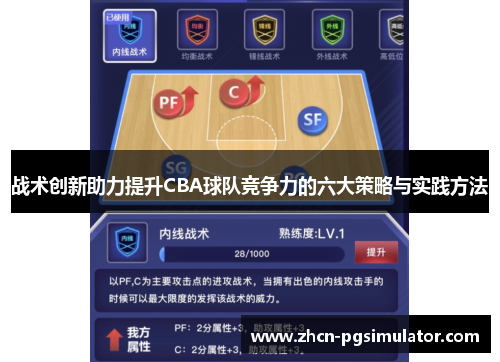 战术创新助力提升CBA球队竞争力的六大策略与实践方法